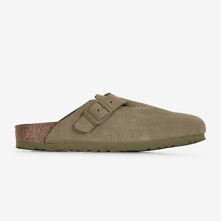 BIRKENSTOCK boston BOSTON SUEDE FADED KHAKI KAKI DONNA