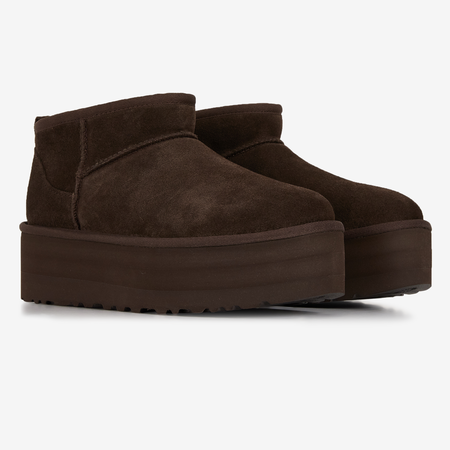 UGG classic mini CLASSIC ULTRA MINI PLATFORM MARRONE DONNA