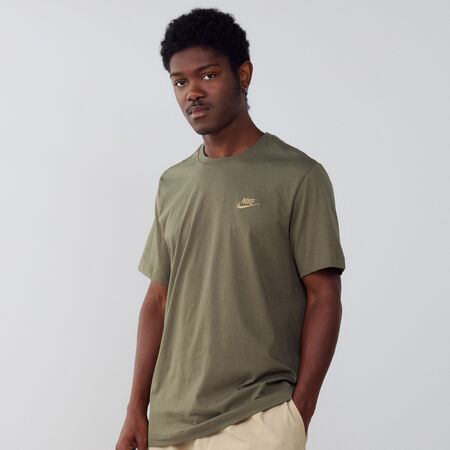 TEE SHIRT CLUB : VERDE/BIANCO