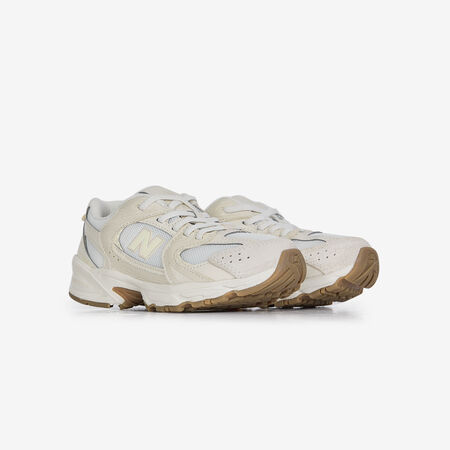 NEW BALANCE 530 530 EL SUEDE BEIGE/GIALLO BAMBINO