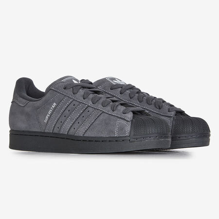 ADIDAS ORIGINALS superstar SUPERSTAR II SUEDE GRIGIO SCURO UOMO