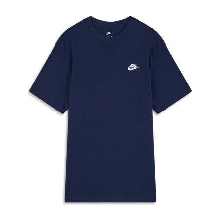 NIKE TEE SHIRT CLUB BLU SCURO/BIANCO UOMO