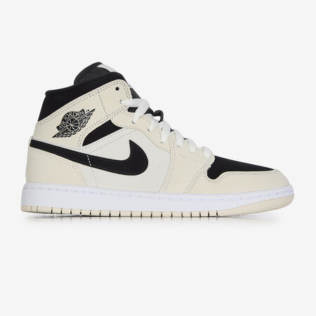 JORDAN AIR JORDAN 1 MID NERO/ROSA DONNA
