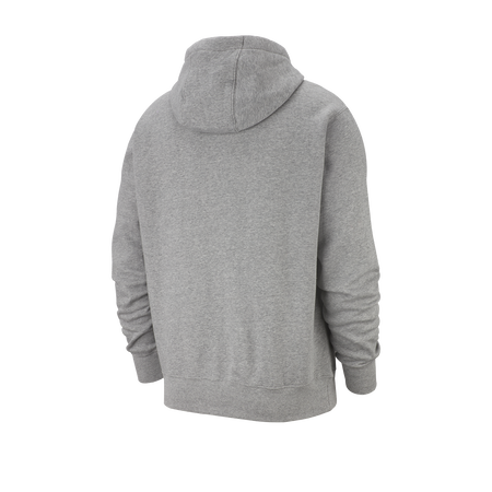 NIKE HOODIE CLUB SMALL LOGO GRIS UOMO