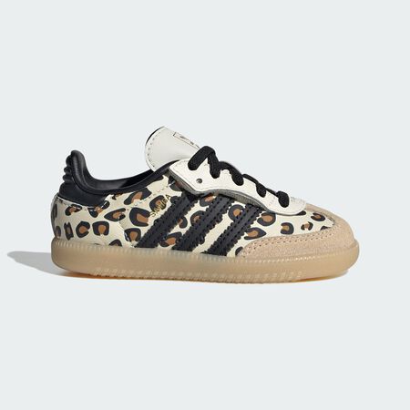 ADIDAS ORIGINALS samba SAMBA OG EL LEOPARD BEIGE/NERO NEONATO
