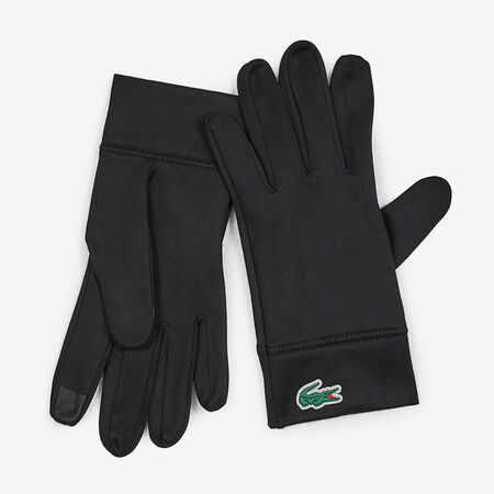 LACOSTE GANTS SIDE LOGO SPORT NERO/VERDE UNISEX