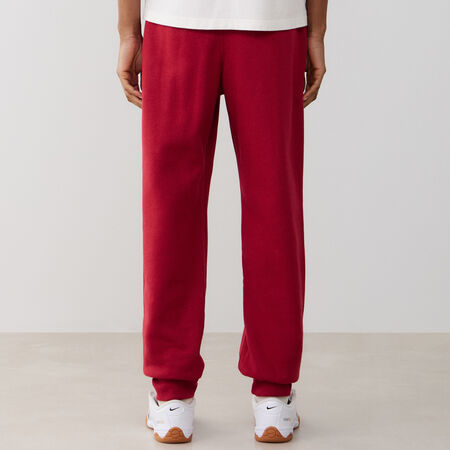 NIKE PANT JOGGER CLUB BORDEAUX/BIANCO UOMO