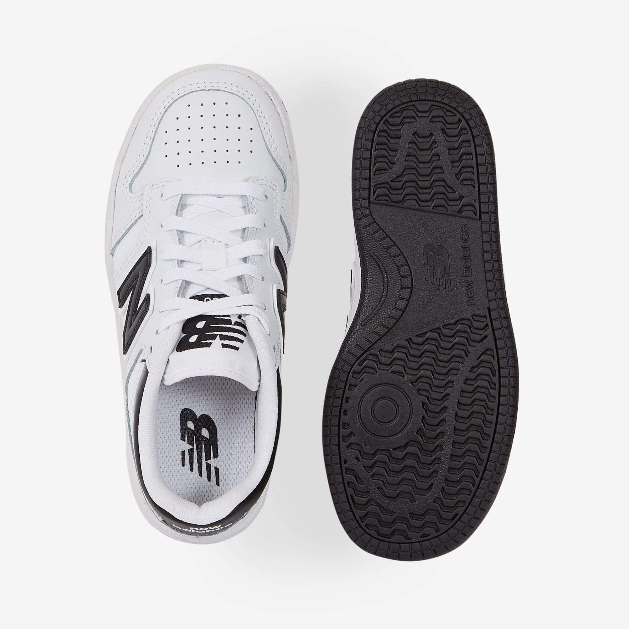 NEW BALANCE 480 BIANCO NERO SNEAKERS BAMBINO Courir