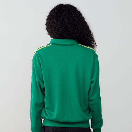 ADIDAS ORIGINALS JACKET FZ FIREBIRD LOOSE VERDE/GIALLO DONNA