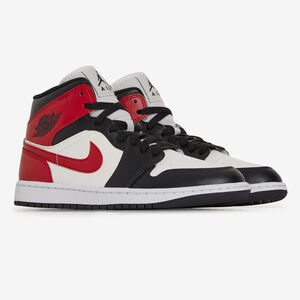 AIR JORDAN 1 MID BLACK TOE