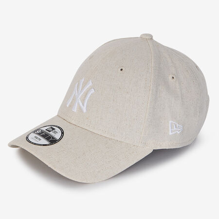 NEW ERA 9FORTY KIDS NY LINEN BEIGE/BIANCO BAMBINO