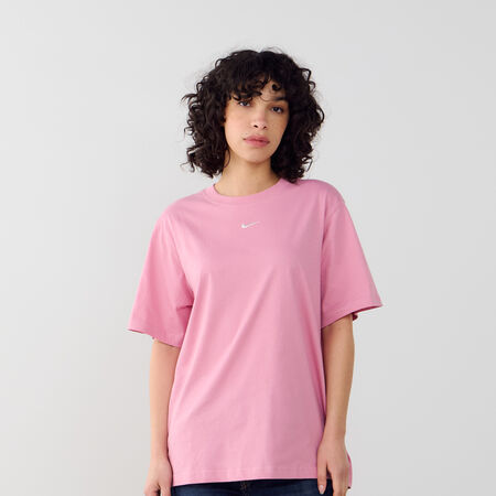 NIKE TEE SHIRT OVERSIZE PHOENIX ESSENTIAL ROSA/BIANCO DONNA