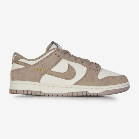 NIKE dunk DUNK LOW SUEDE MINI SWOOSH BIANCO/BEIGE DONNA