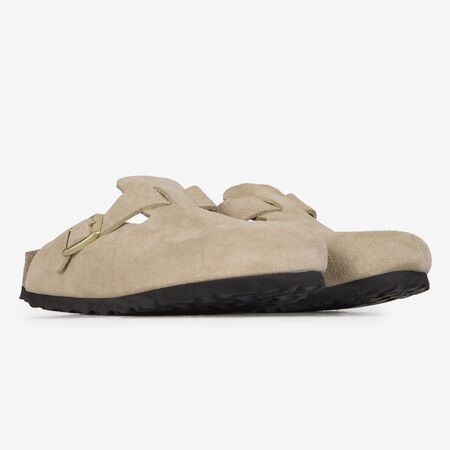 BIRKENSTOCK BOSTON SUEDE SANDCASTLE BEIGE DONNA