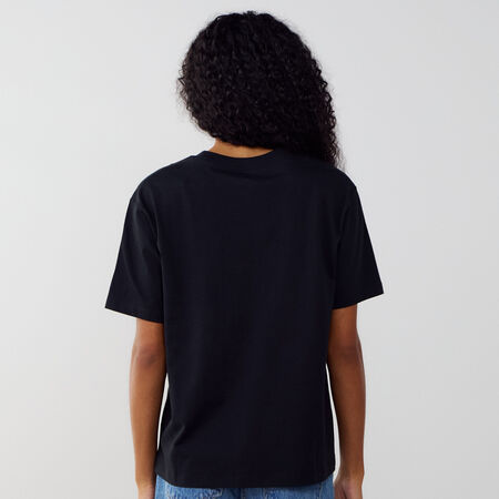 JORDAN TEE SHIRT CORE ESSENTIAL NERO/BIANCO DONNA
