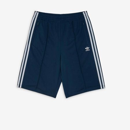 ADIDAS ORIGINALS SHORT 3 STRIPES LONG ADICOLOR BLU SCURO/BIANCO DONNA