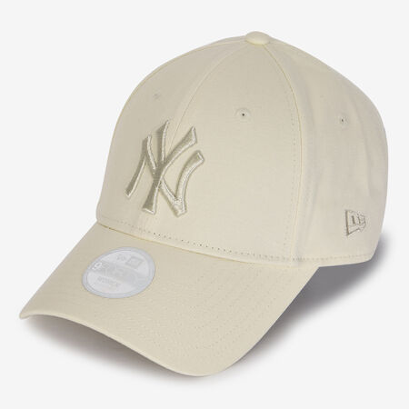 NEW ERA 9FORTY WOMEN NY METALLIC LOGO BEIGE DONNA