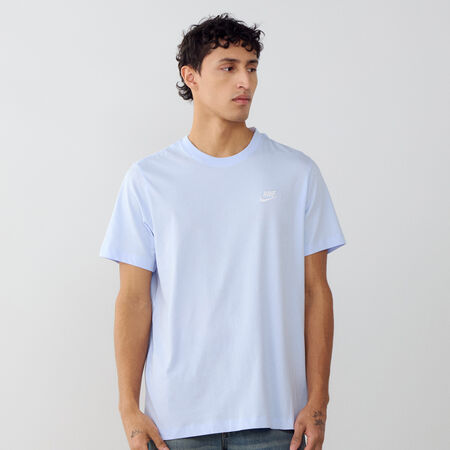 NIKE TEE SHIRT CLUB BLU/BIANCO UOMO