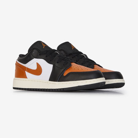 JORDAN AIR JORDAN 1 LOW ARANCIONE/NERO RAGAZZO