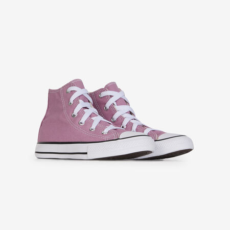 CONVERSE CHUCK TAYLOR ALL STAR HI ROSA/BIANCO BAMBINO