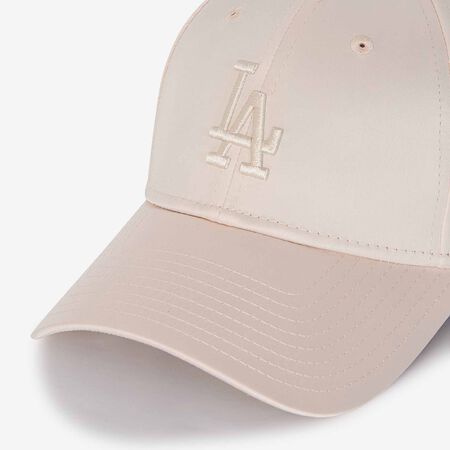 NEW ERA 9FORTY WOMEN LA SATIN LOGO BEIGE DONNA