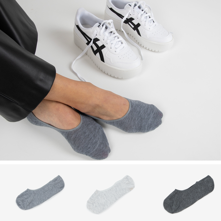 COURIR CONFEZIONE FOOTIES COURIR X3 GRIS UNISEX