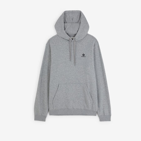 CONVERSE HOODIE STAR CHEVRON EMBROIDERED GRIGIO UOMO