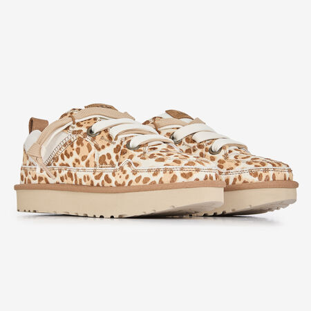 UGG Lowmel LO LOWMEL CHEETAH BEIGE/MARRONE DONNA