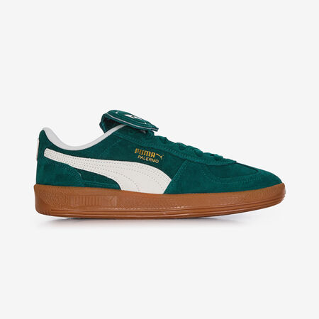 PUMA palermo PALERMO PREMIUM SUEDE VERDE/BIANCO RAGAZZO