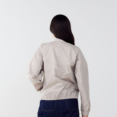 NIKE JACKET TRACKSUIT PIPING WVN GRIGIO DONNA