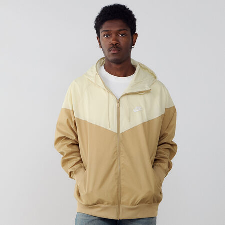 NIKE JACKET WINDRUNNER BEIGE/MARRONE UOMO