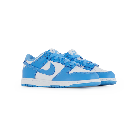 NIKE dunk DUNK LOW UNC BIANCO/BLU BAMBINO
