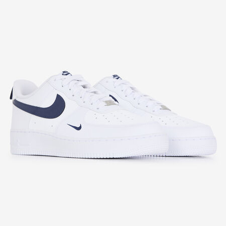 NIKE air force 1 AIR FORCE 1 LOW MINI SWOOSH BIANCO/BLU UOMO
