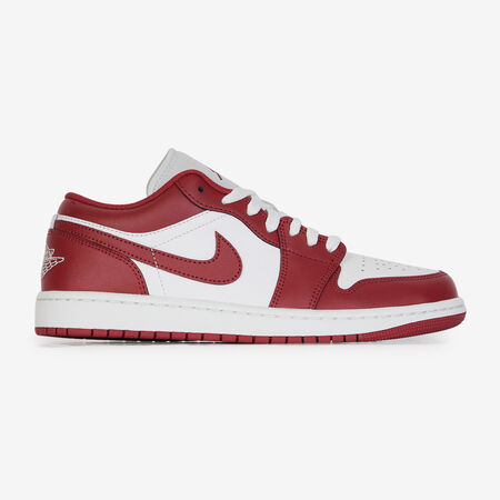 AIR JORDAN 1 LOW : BIANCO/ROJO