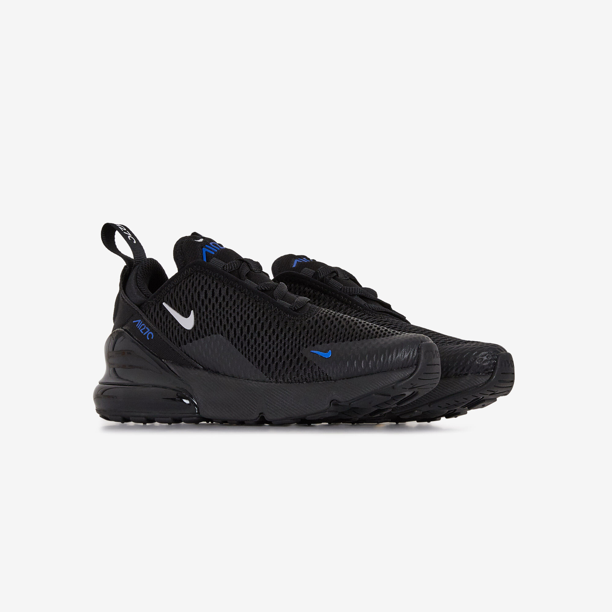 NIKE AIR MAX 270 NERO BLU SNEAKER BAMBINO Courir