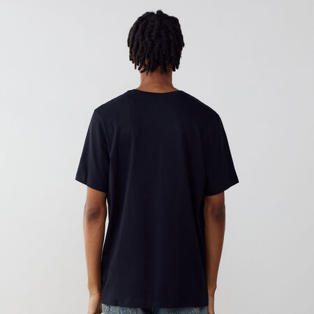 NIKE TEE SHIRT CLUB NERO/BIANCO UOMO