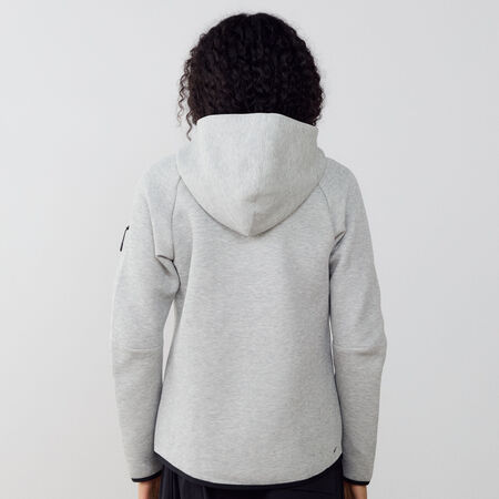 NIKE JACKET ZIP TECH FLEECE GRIGIO/NERO DONNA