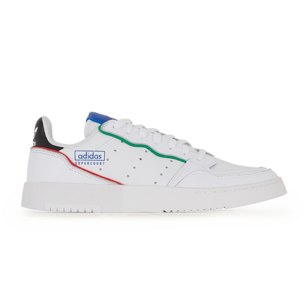 ADIDAS ORIGINALS supercourt SUPERCOURT INTERNATIONAL BLANC/MULTICOLORE UOMO