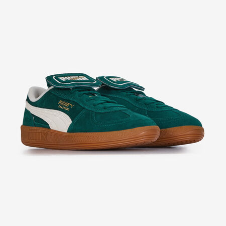 PUMA palermo PALERMO PREMIUM SUEDE VERDE/BIANCO RAGAZZO