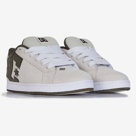 DC SHOES COURT GRAFFIK BIANCO/KAKI UOMO