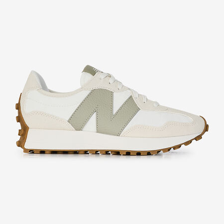 NEW BALANCE 327 327 BEIGE/VERDE DONNA