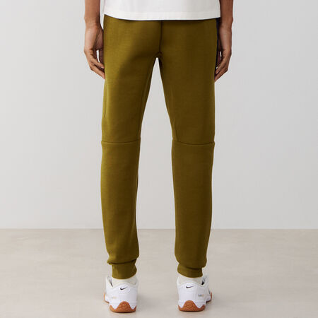 NIKE PANT JOGGER TECH FLEECE VERDE/NERO UOMO