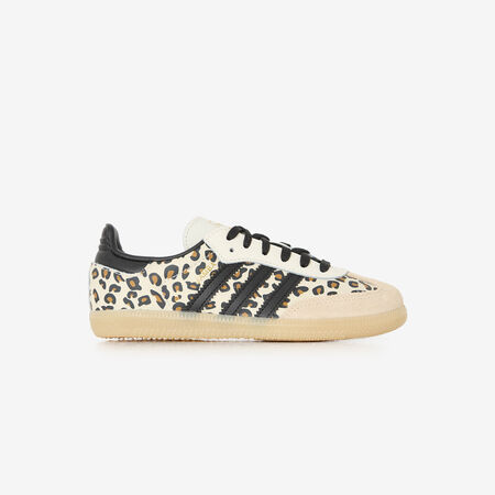 ADIDAS ORIGINALS samba SAMBA OG LEOPARD BEIGE/NERO BAMBINO