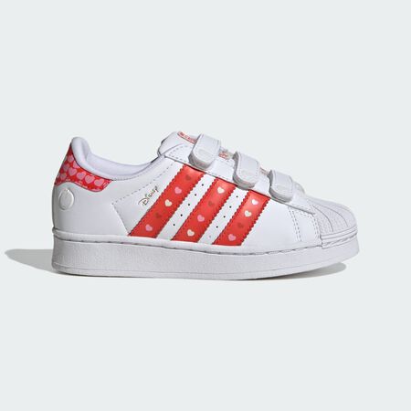 ADIDAS ORIGINALS superstar SUPERSTAR II CF LED ALICE IN WONDERLAND BIANCO/ROJO BAMBINO