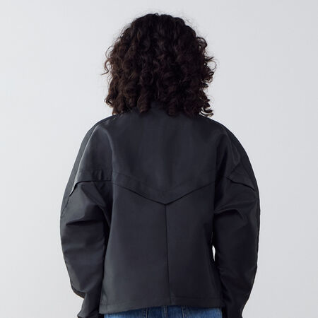 NIKE JACKET TRACKSUIT SHINE NERO DONNA
