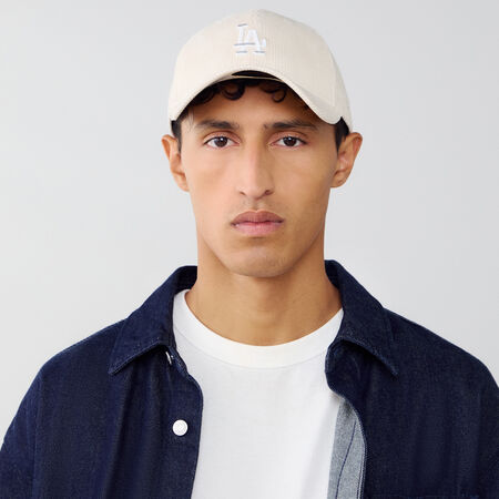 NEW ERA 9FORTY MC LA CORD BEIGE/BIANCO UOMO