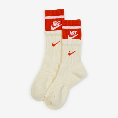 NIKE CHAUSSETTES EVERYDAY PLUS CREW ARANCIONE/GIALLO UOMO