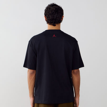 JORDAN TEE SHIRT BIG JUMPMAN NERO/BIANCO UOMO