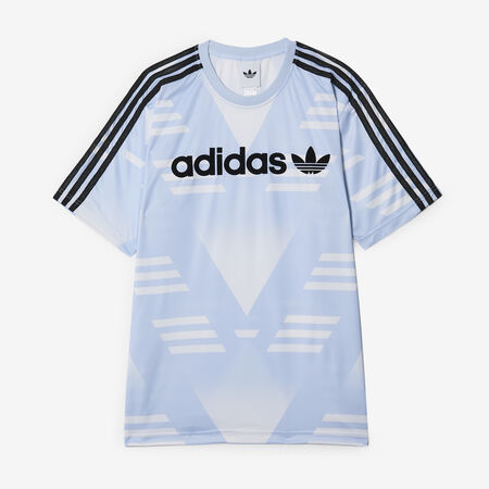 ADIDAS ORIGINALS JERSEY SPONSORED BIANCO/BLU UOMO