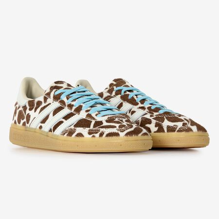 ADIDAS ORIGINALS spezial HANDBALL SPEZIAL GIRAFE PONY HAIR MARRONE/BIANCO DONNA